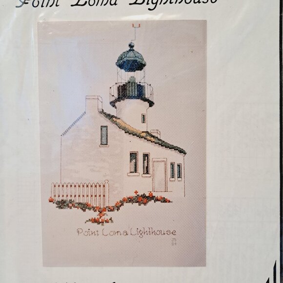 Point Loma Lighthouse Charted Graph for Cross Stitch Art Ventures 1984 - Picture 2 of 6